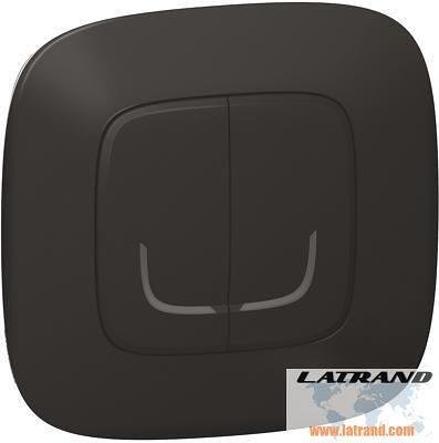 Сериен ключ БЕЗжичен Smart Valena Allure Черно с рамка Legrand с Netatmo - 752887