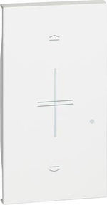 Лицев панел за Smart БЕЗжичен ключ за щори 2 мод. цвят Бял LNow Bticino с Netatmo, NETATMO с LEGRAND & BTICINO, KW43M2