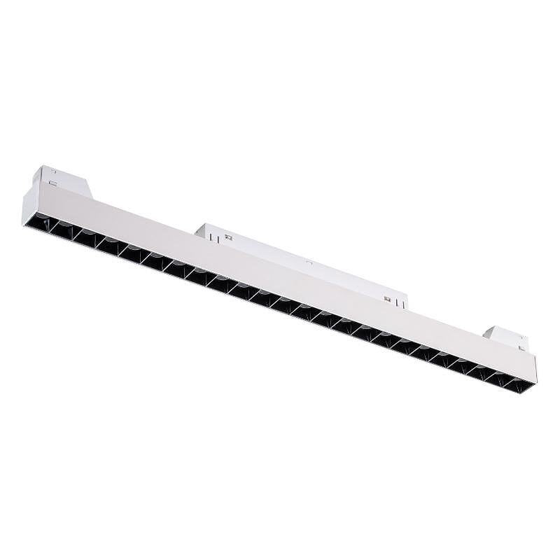 Линейна магнитна лампа за релсова система M-LINE, бяла, 24 W, 1900 lm, 4000 K, DPM, MTL-SPL-24W-W
