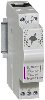 Катоден отводител тип D1+C2 SPD 20kA 180V 1P RJ45 Legrand, LEGRAND НИСКО НАПРЕЖЕНИЕ, 412200