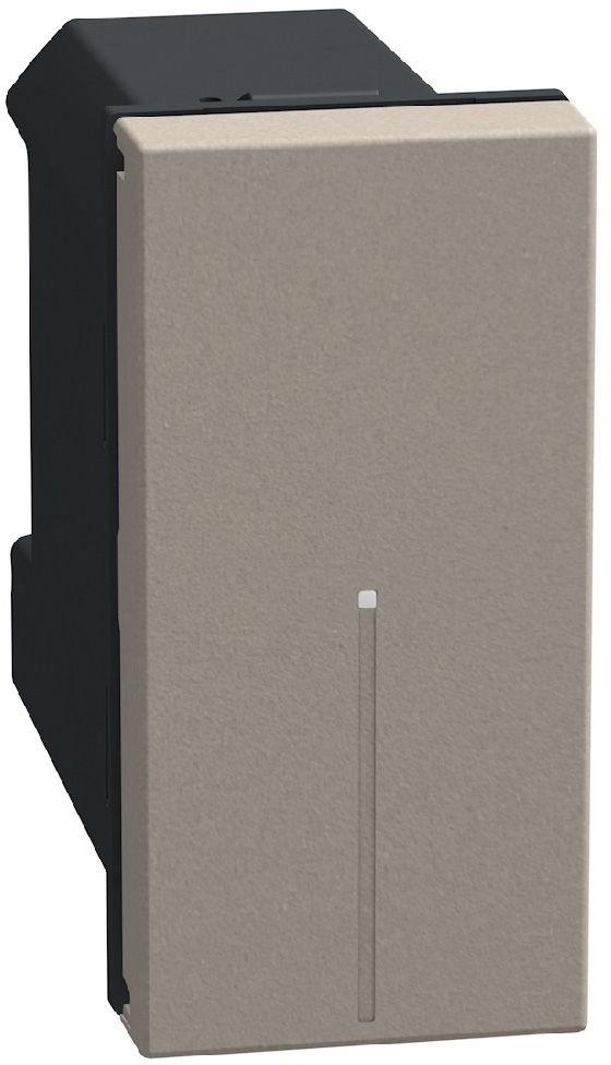 Еднополюсен ключ ЖИЧЕН изисква неутрала 1 мод. Smart с Netatmo цвят Камък Light Now Bticino, NETATMO с LEGRAND & BTICINO, YG4001C