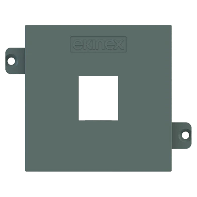 Лицев панел за 1х RJ45 Keystone 55x55 Fenix Green Commodore EKINEX, EK-KSC-1K-FVC