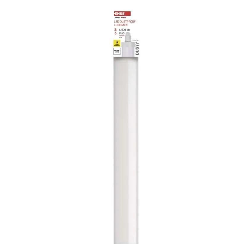Осветително тяло LED Damp Proof 50W 4000K 6500lm 120° 30000h IP65 1.5m DUSTY EMOS