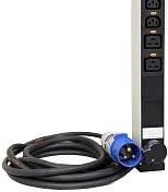 Разклонител iPDU Zero-U 21x C13 + 3x C19, със софтуерно управление, кабел 3м и щепсел 2P+E 16A, Legrand, LEGRAND, 646022
