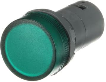 Сигнална лампа LED CL2-520G сглобена зелена 220Vdc Ø22mm Compact ABB, 1SFA619403R5202