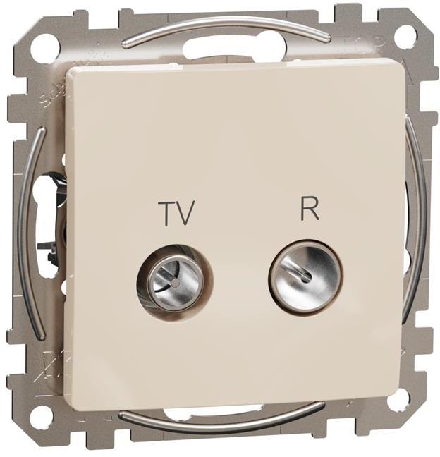 Розетка TV+FM цвят Крем Sedna SE, SCHNEIDER ELECTRIC, SDD112471R