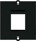 Модул CM за 1х Keystone, цвят Черен, Bachmann, BACHMANN, B917.001