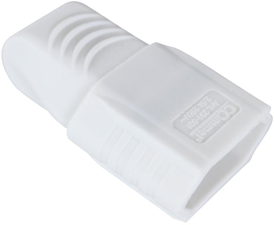 Куплунг ЕВРО бял 2.5A 2P IP20 Commel, COMMEL, C291-601