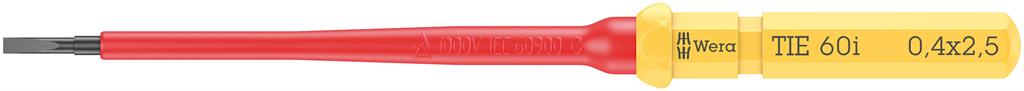 Острие шлиц 0.4x2.5x157, 60 Kraftform Kompakt VDE 1000V Wera, WERA, W006500