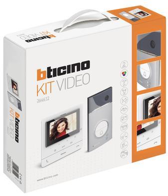 Видео-домофон комплект Classe 100V16E дисплей и LINEA 3000 входен панел Bticino, BTICINO, 364612