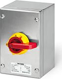 Пакетен прекъсвач Y1 32A 3P+N I-0 в неръждаемо табло 100x160x90mm IP65 Isolators Scame, SCAME, 590.SEM3205