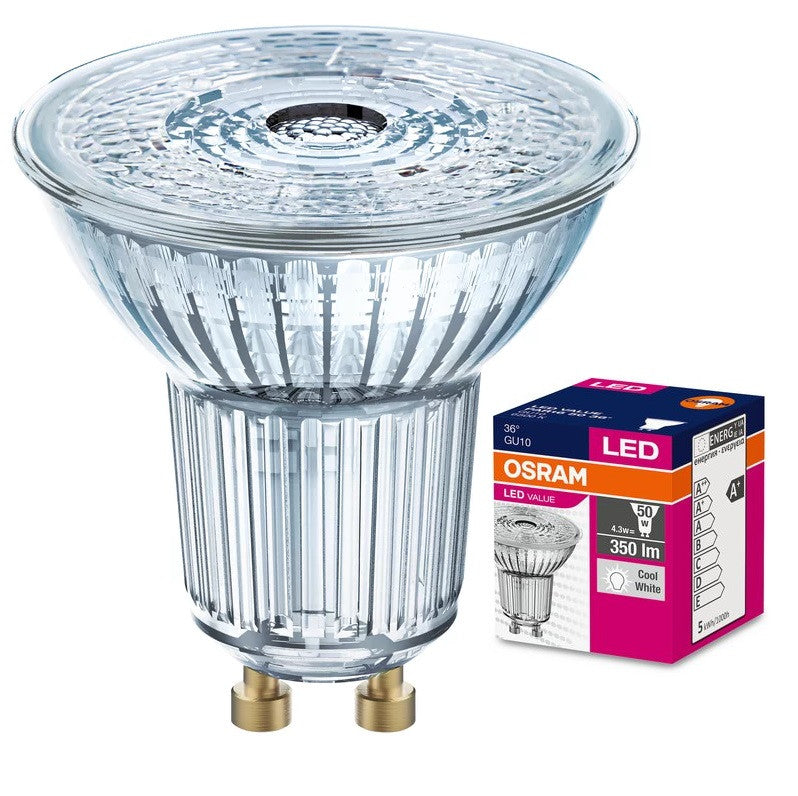 LED ЛАМПА VALUEPAR1650 4,3W/865 230V GU10 FS1 LEDVANCE