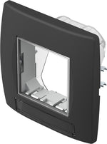 Рамка 2 мод. IP44 за контакти цвят Черен мат Modul TEM, CM23SB
