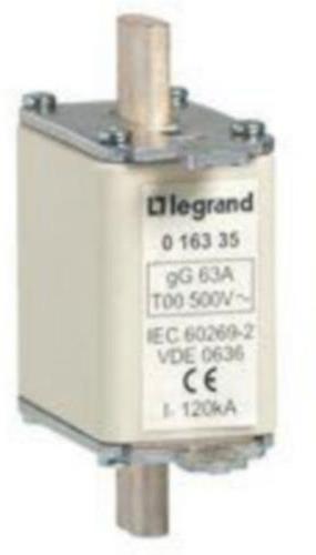 Стопяем ножов предпазител тип gG 40А NH00 Legrand, LEGRAND НИСКО НАПРЕЖЕНИЕ, 16325