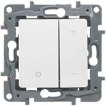 Димер бутонен R=20-400W L=20-400VA цвят бял Niloe Legrand  /до изчерпване/, ЛИКВИДАЦИЯ, 665115