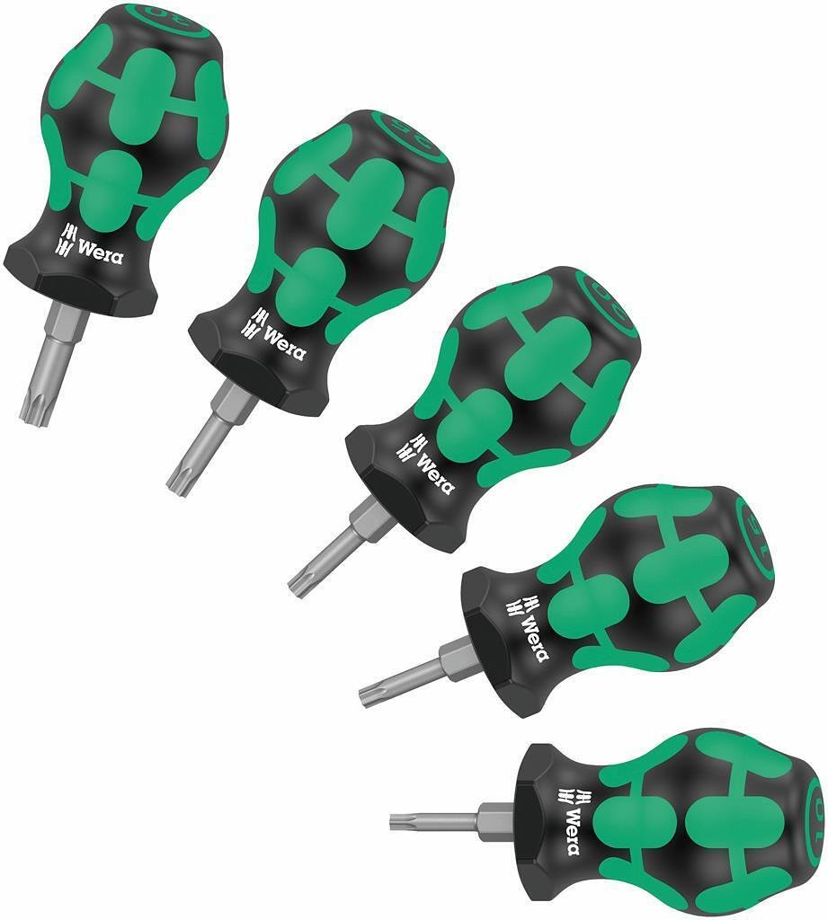 Комплект отвертки, 5x TX, 367/5 Kraftform Stubby Wera - W008876