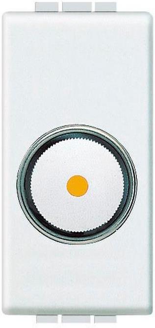 Димер ротативен R=50-500W 1 мод. цвят бял LL Bticino, BTICINO, N4581