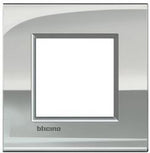 Рамка 2 мод. метална Palladium AIR LL Bticino, BTICINO, LNC4802PL
