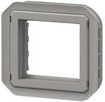 Адаптер за Mosaic 45x45мм без капак механизъм цвят Сив IP55 Plexo New Legrand, LEGRAND, 69582L