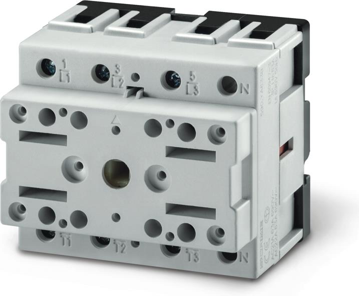 Пакетен прекъсвач Y2 100A 3P I-0 без ръкохватка COMMAND Scame, SCAME, 590.YA1003R