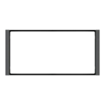Рамка 2х 80x80 Flank FF Metal Carbon EKINEX, EK-FL2-GBU