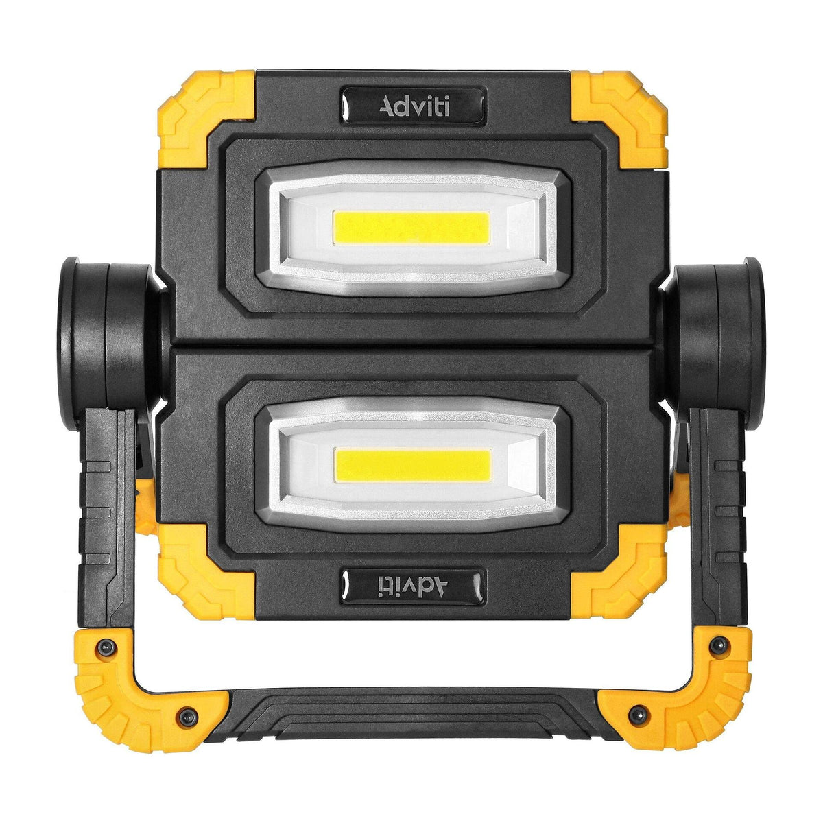 GEMINIX LED 2x10W, работен прожектор, преносим с акумулаторна батерия, 1200lm, IP44, 4000K, 5000mAh, ADVITI, AD-NR-6466L4