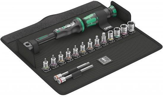 Комплект инструменти за велосипед Bicycle Set Torque 1, 16 части, Wera - W004180