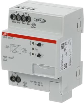 Актуатор DALI gateway DG/S2.64.5.1 2х 64 баласта 4DIN KNX ABB, 2CDG110274R0011
