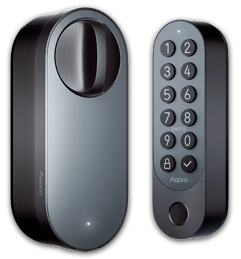 Ключалка Smart за врата Aqara Lock U200 - 9915, AQARA, EL-D02D
