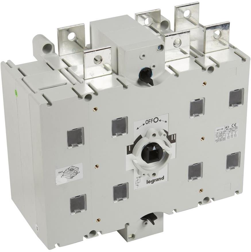 Разединител DCX-M 630А 3P I-0-II без ръкохватка Legrand, LEGRAND НИСКО НАПРЕЖЕНИЕ, 431109
