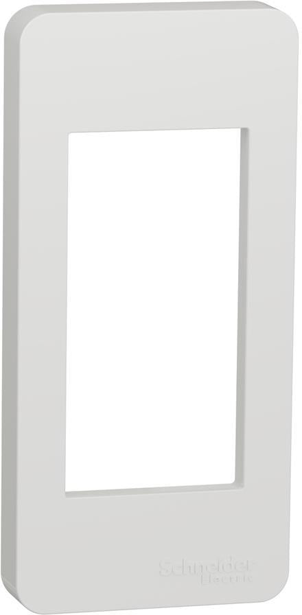 Лицева рамка ½х цвят Бял Unica Studio SE, SCHNEIDER ELECTRIC, NU200118