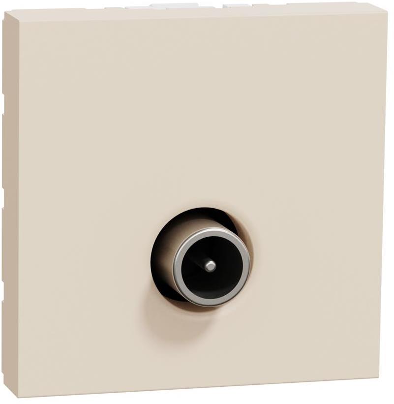 Розетка TV тип коаксиал 1.5dB 2 мод. цвят Крем Unica SE, SCHNEIDER ELECTRIC, NU346244