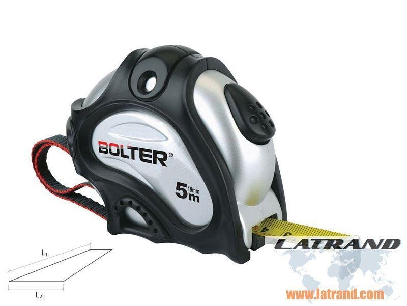 Ролетка металик Bolter с автоматичен стоп 3 m x 16 mm XG53811, KONEKTO