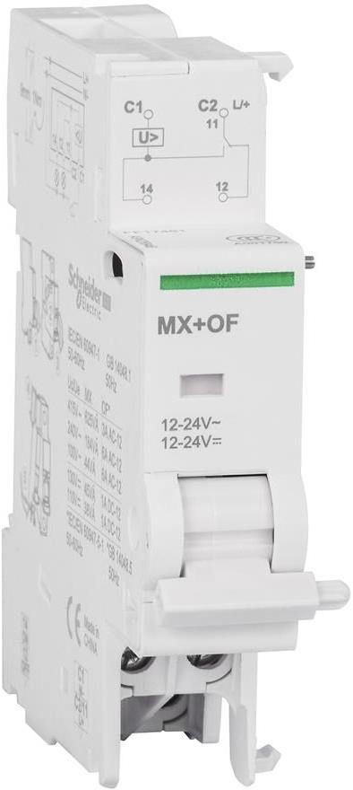 Независим напреженов изключвател /шунт/ Acti 9 MX+OF 12…24Vac/dc SE, SCHNEIDER ELECTRIC НИСКО НАПРЕЖЕНИЕ, A9N26948