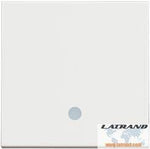 Девиаторен ключ с LED индикация 2 мод. 10A цвят Бял Classia Bticino - RW4003M2L