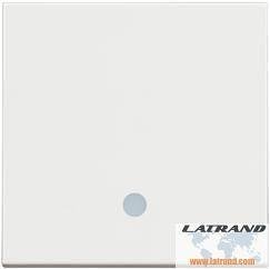 Девиаторен ключ с LED индикация 2 мод. 10A цвят Бял Classia Bticino - RW4003M2L