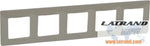 LEGRAND - Петорна рамка NILOE цвят кафе - 665035