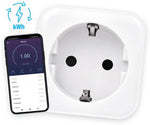 Адаптер Smart за контакт 1х Шуко 16A с мерител Wi-Fi Commel IoT, COMMEL, C265-307