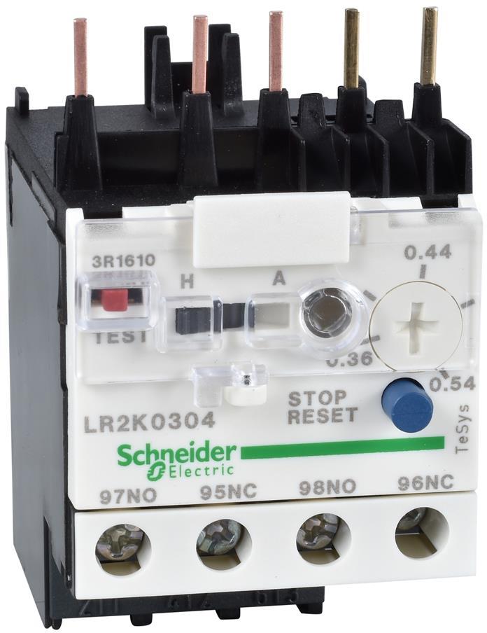 Термична защита TeSys K 0.36...0.54A 1NO-1NC SE, SCHNEIDER ELECTRIC НИСКО НАПРЕЖЕНИЕ, LR2K0304