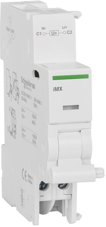 Независим напреженов изключвател /шунт/ Acti 9 iMX 12…24Vac/dc SE, SCHNEIDER ELECTRIC НИСКО НАПРЕЖЕНИЕ, A9A26478