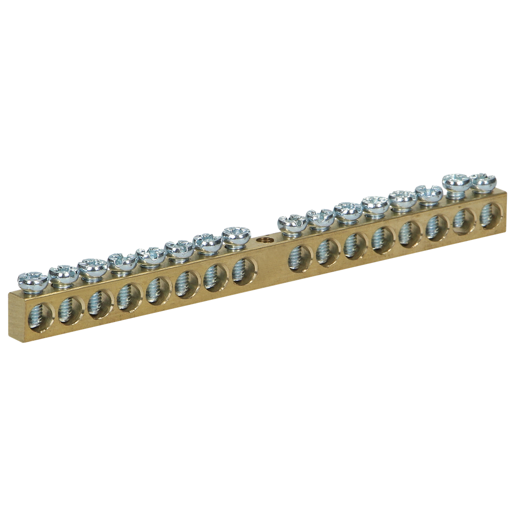 Клема нулева неизолирана 16x16мм² L=102mm ORNO, OR-LZ-8205/16