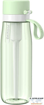 Бутилка за вода Philips GoZero - Daily, зелена - AWP2731GNR/58