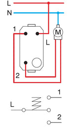 Бутон за щори 16A цвят Антрацит Edge TEM, SP41PA