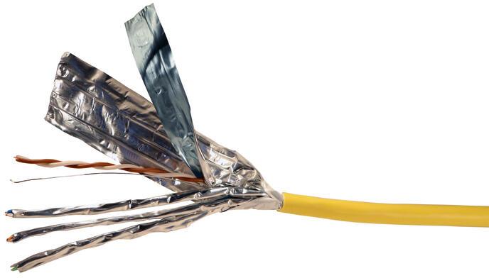 Кабел Cat.6A F/FTP LSZH Dca жълт – 500m LCS3 Legrand, LEGRAND, 32799