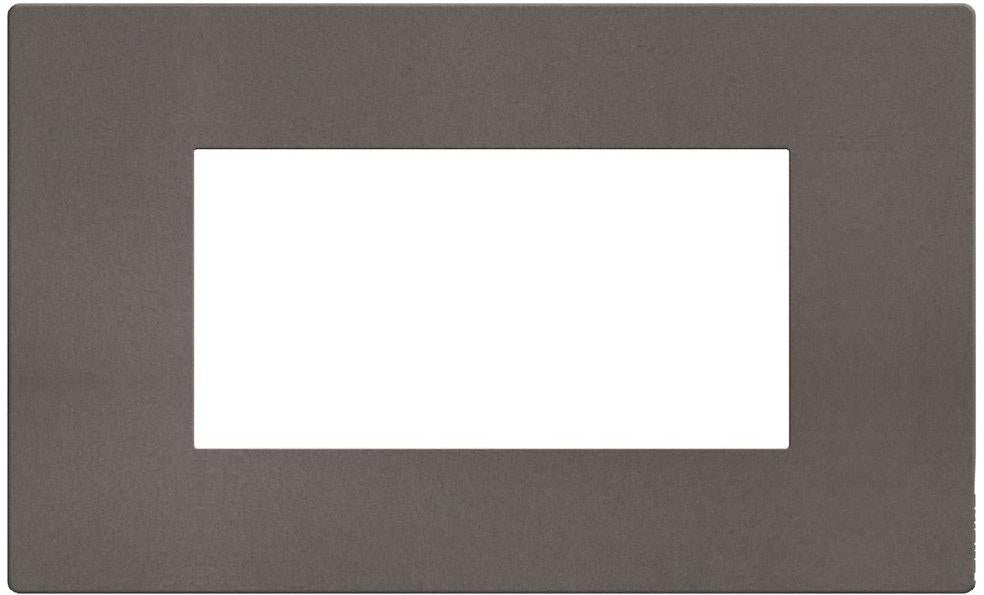 Рамка 4 мод. цвят Мока (Moca Stone) Light Now Bticino, BTICINO, YA4804GM