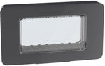 Лицева рамка + носеща IP55 4 мод. цвят Графит Light Now Bticino, BTICINO, 28604YD