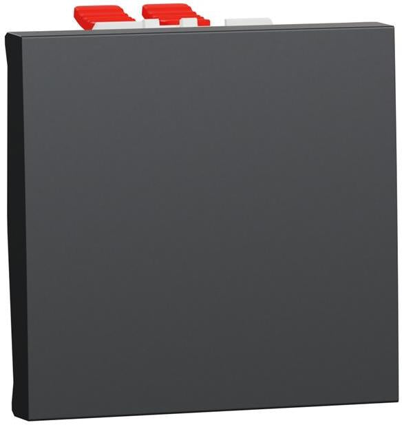 Кръстат ключ 2 мод. цвят Антрацит Unica SE, SCHNEIDER ELECTRIC, NU320554