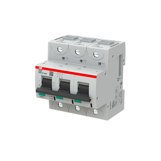 Автоматичен прекъсвач S803P 3P 125A крива С 50kA ABB, 2CCG001234R0001