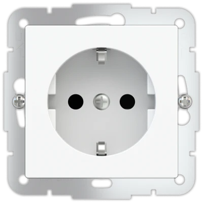 Контакт ШУКО 2P+E 16A механизъм 55x55 EKINEX, EK-PWS-DE