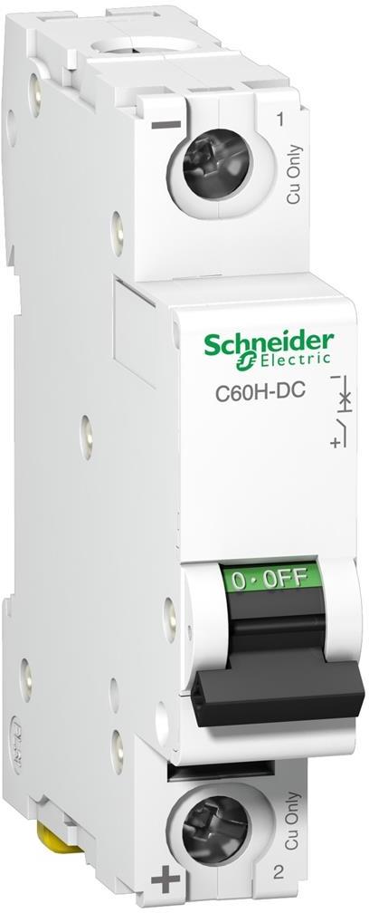 Автоматичен прекъсвач Acti 9 C60H-DC 1P 6A 250V= SE, SCHNEIDER ELECTRIC НИСКО НАПРЕЖЕНИЕ, A9N61506